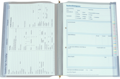 BOI Klemmmappe SPE 1 zum Einhängen, blau