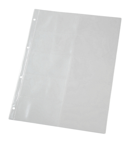 EICHNER Visitenkartenhüllen, transparent, DIN A4