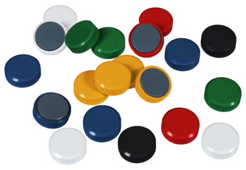 EICHNER Scheibenmagnet, orange, Höhe x Ø 10 x 30 mm