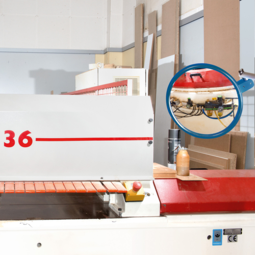 Moravia Inspektions-Handspiegel VISION, Ø 230 mm