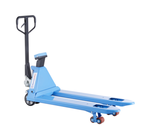 Wiege-Hubwagen WH-D2000, 2000 kg Traglast, Gummi/Polyurethan