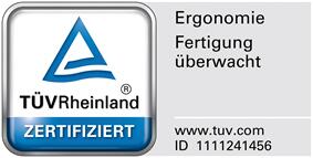 Bürodrehstuhl Premium mit Netzrückenlehne