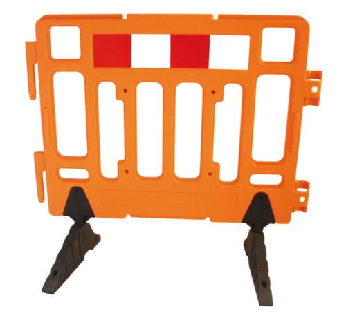 UDOBÄR Sperrgitter mit Reflexstreifen, Höhe x Breite 1000 x 1100 mm