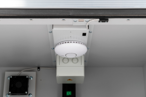 Explosionsgeschützter Lithium-Ionen-Ladeschrank BASIC 8/5, Höhe x Breite x Tiefe 520 x 800 x 660 mm