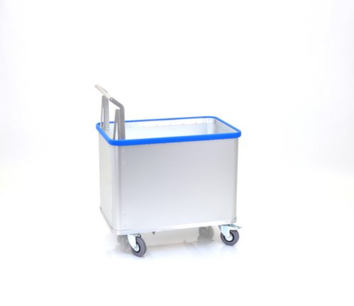 Gmöhling Alu-Kastenwagen G®-ERGO D 1408 / 180 D vario smart grip mit Federboden, Ladefläche 740 x 510 mm, Inhalt 180 l