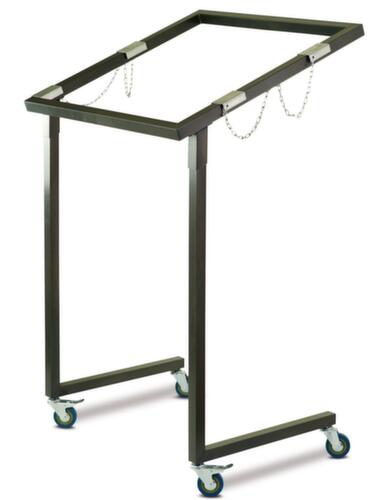 UDOBÄR Mobiler Müllsackständer, für 1000-Liter-Säcke, anthrazit