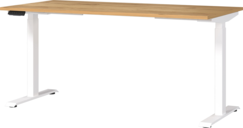 Elektrisch höhenverstellbarer Schreibtisch GW-MAILAND 7908 mit T-Fußgestell