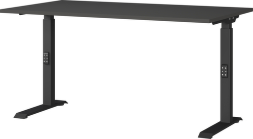 Höhenverstellbarer Schreibtisch GW-BEDANO 9915 mit C-Fußgestell