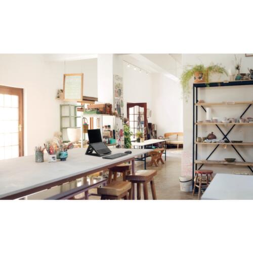 Leitz Notebookständer SmartFit EasyRiser für Schreibtisch, Höhe 35 mm