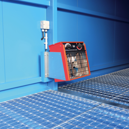 Heizung für Gefahrstoff-Container