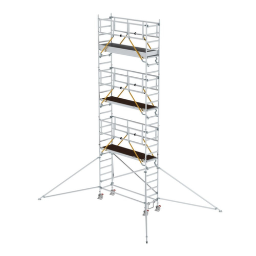 Rollgerüst SG 0,75 x 2,45 m mit Ausleger Plattformhöhe 6,43 m
