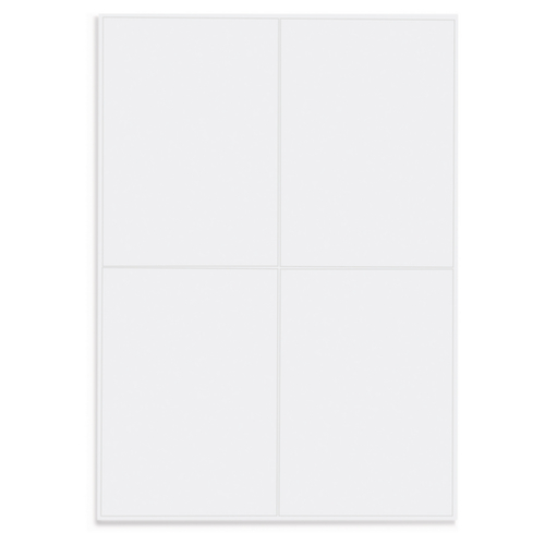 Blickdichte Etiketten