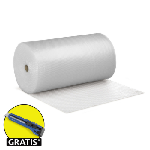 Luftpolsterfolie 2-lagig, Länge x Breite 25 m x 1000 mm