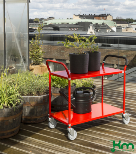 Kongamek Etagenwagen 900x440 mm, Traglast 250 kg, 2 Etagen