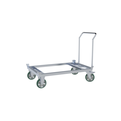 Paletten-Fahrgestell, Traglast 2000 kg, Ladeflächenlänge 1200 mm