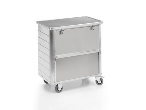 Gmöhling Alu-Kastenwagen mit Eingriffsöffnung, Inhalt 355 l