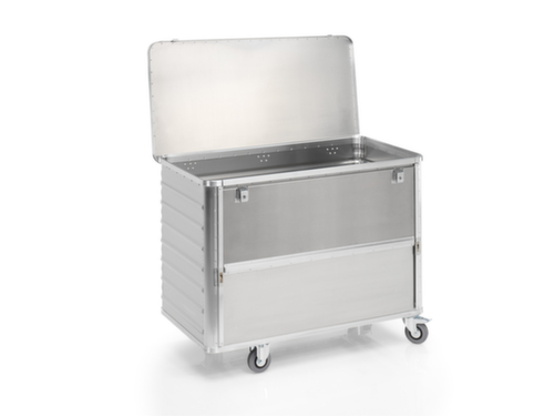 Gmöhling Alu-Kastenwagen G®-DOCU mit Eingriffsöffnung, Inhalt 650 l