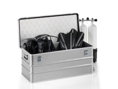 Gmöhling Stapelbare Alu-Rollbox G®-BOX roll, Inhalt 150 l