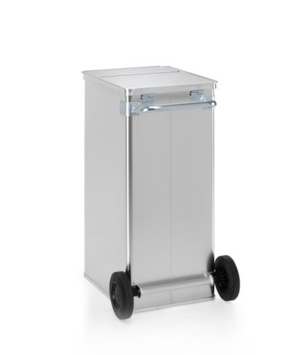 Gmöhling Alu-Akten-Entsorgungsbehälter G®-DOCU fahrbar, Inhalt 240 l