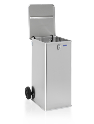 Gmöhling Alu-Akten-Entsorgungsbehälter G®-DOCU fahrbar, Inhalt 240 l