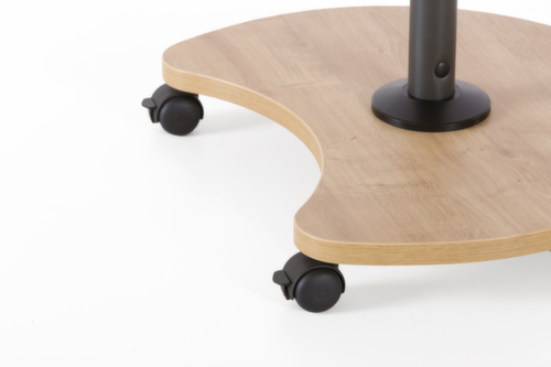 Rocada Mobiles Flipchart NAT0616 mit 2 Papierhaltern, Höhe 2000 mm