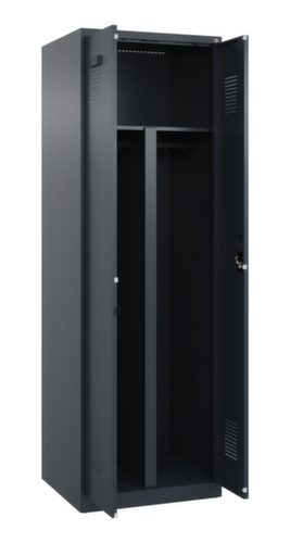 C+P PSA-Spind Evolo PLUS für Schwarz-Weiß-Trennung, Abteilbreite 300 mm