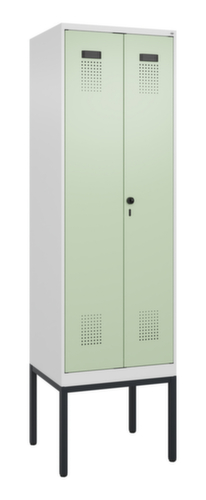 C+P PSA-Spind Evolo PLUS für Schwarz-Weiß-Trennung, Abteilbreite 300 mm