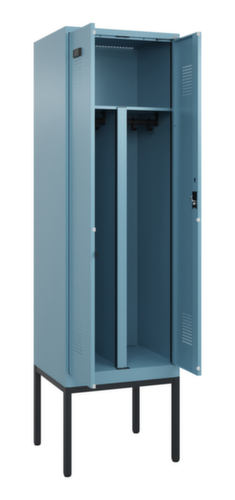 C+P PSA-Spind Evolo PLUS für Schwarz-Weiß-Trennung, Abteilbreite 300 mm