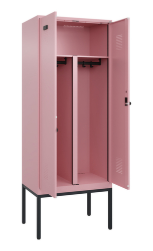 C+P PSA-Spind Evolo PLUS für Schwarz-Weiß-Trennung, Abteilbreite 400 mm