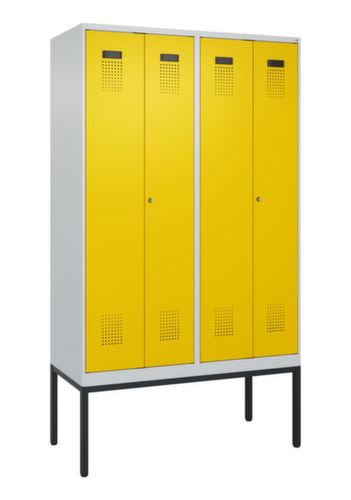 C+P PSA-Spind Evolo PLUS für Schwarz-Weiß-Trennung, Abteilbreite 300 mm