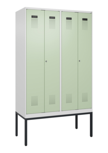 C+P PSA-Spind Evolo PLUS für Schwarz-Weiß-Trennung, Abteilbreite 300 mm