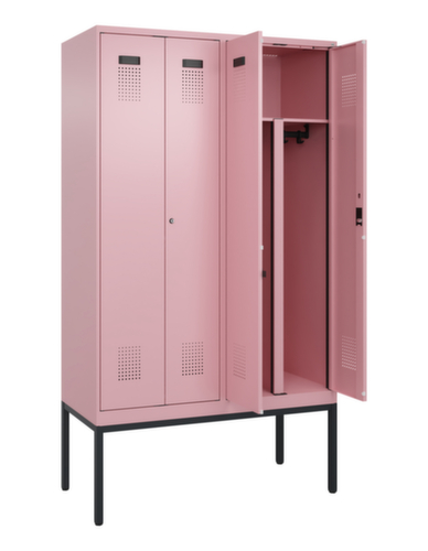 C+P PSA-Spind Evolo PLUS für Schwarz-Weiß-Trennung, Abteilbreite 300 mm