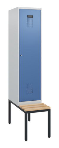 C+P Spind Evolo PLUS mit Sitzbank, Abteilbreite 400 mm