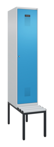 C+P Spind Evolo PLUS mit Sitzbank, Abteilbreite 400 mm