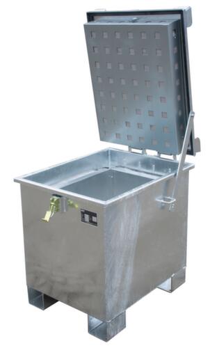 Bauer Lithium-Ionen Lagerbehälter LIL90 mit Brandschutz-Füllmaterial, Inhalt 90 l