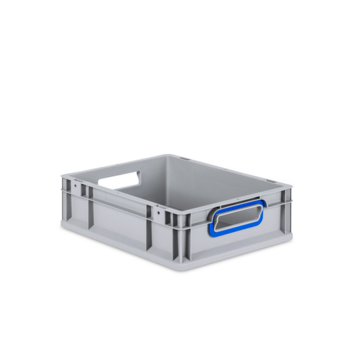 Allit Euronorm-Stapelbehälter Eco, grau/blau, Inhalt 10 l
