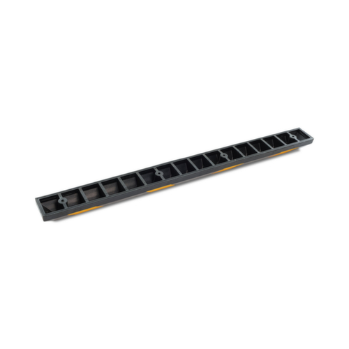 UDOBÄR Parkplatzbegrenzung, Breite 1830 mm, schwarz/gelb