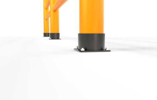 a.m.p.e.r.e. Geländersystem Rack Mammut®, Handlauf, Länge 4000 mm