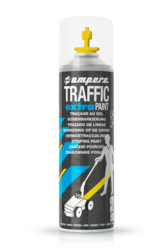 a.m.p.e.r.e. Bodenmarkierset TRAFFIC PAINT® mit 12 Farbdosen, gelb