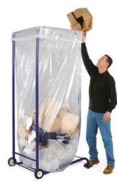 Großvolumen-Müllsackständer, für 1000 - 2500-Liter-Säcke, blau
