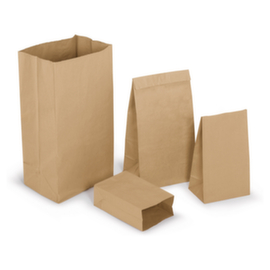 Papierbeutel Stärke 70 g/m² - 14 x 24 x 8 cm