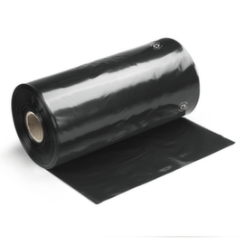 Schwarze Schlauchfolie 100 µ 400 mm