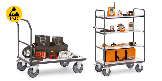 ESD - Chariot de transport
