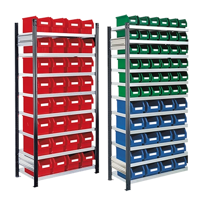 Rayon pour les bacs de stockage