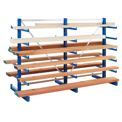 Scaffalature per materiali lunghi