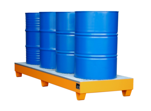 Bauer Auffangwanne, für 4 x 200-Liter-Fass