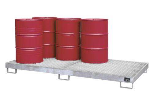 Bauer Auffangwanne, für 8 x 200-Liter-Fass