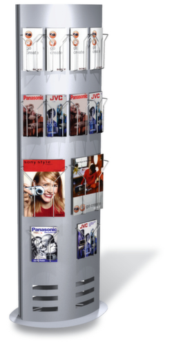 Beidseitige Infosäule, Höhe x Breite x Tiefe 1650 x 600 x 320 mm