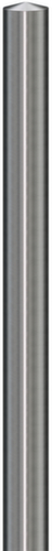 Edelstahl-Sperrpfosten, Höhe 900 mm, zum Einstecken mit Bodenhülse