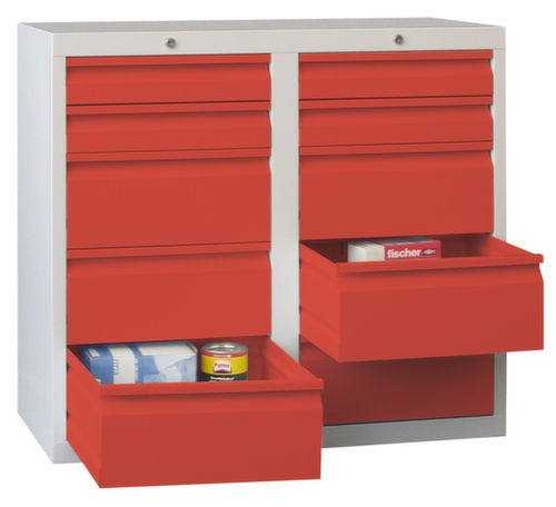 PAVOY Schubladenschrank Basis, 10 Schublade(n)